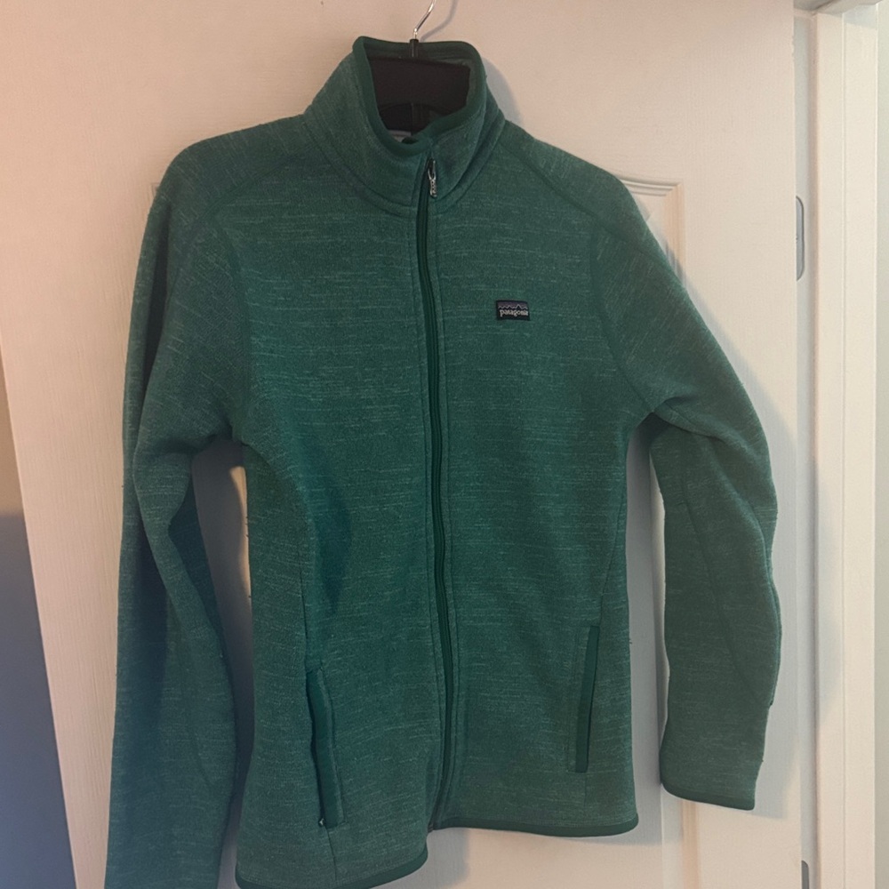 Patagonia Womens Teal Full-Zip Jacket